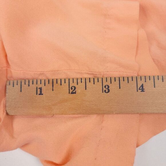 TORRID 4 Inch Pull On Stretch Challis Mid Rise Short Peach Boho Plus Size 3X - Picture 5 of 6